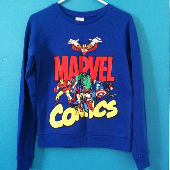 marvel comics sweater
