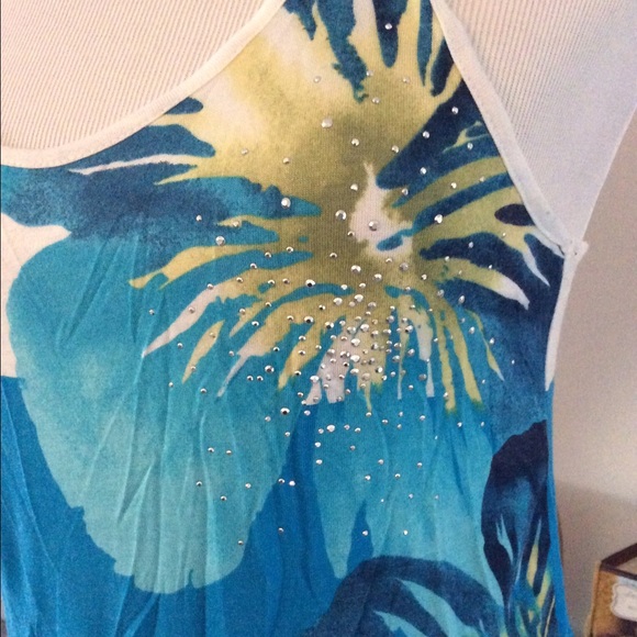 Colorful Racerback Tank Top - Picture 2 of 3