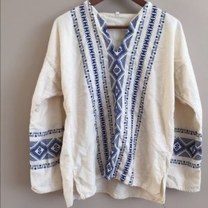 Poncho pullover - Mexican style
