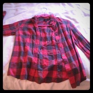 J. Crew flannel button down shirt