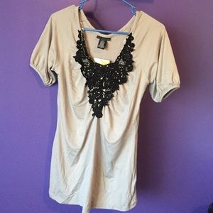 Cute embroidered top