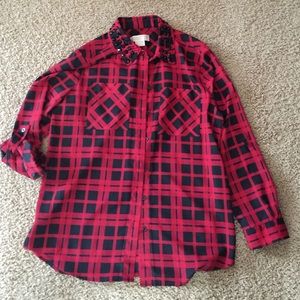*price reduced* Michael Kors button top.