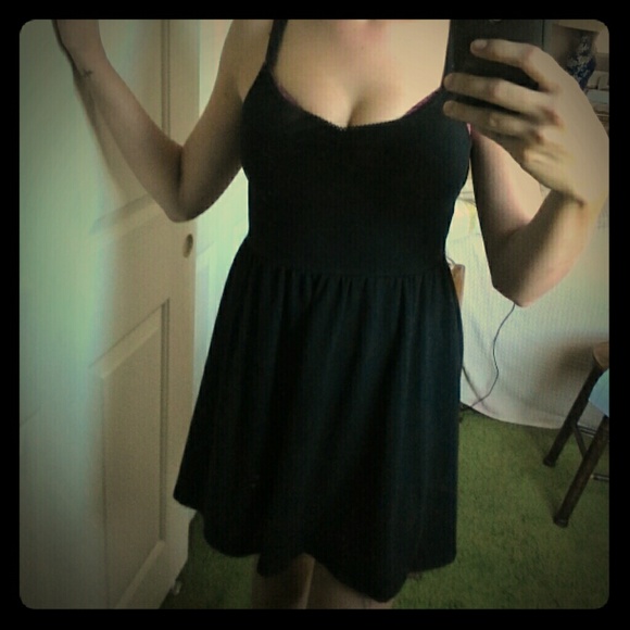 Black Skater Dress