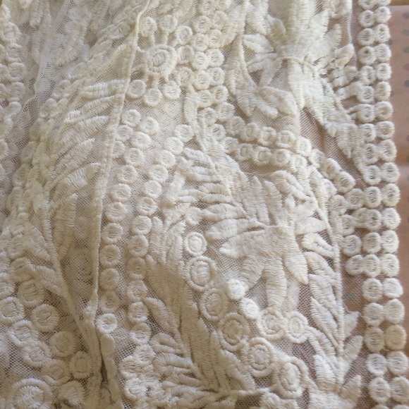 NEW Beige Ivory Long cardigan Vest Sz S - Picture 4 of 4