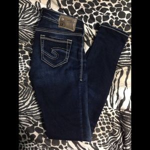 Silver Jeggings 26x31