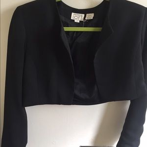 Chic cropped suit jacket