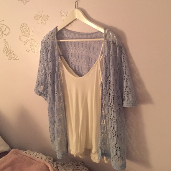 ☁️Light Blue Cardigan☁️