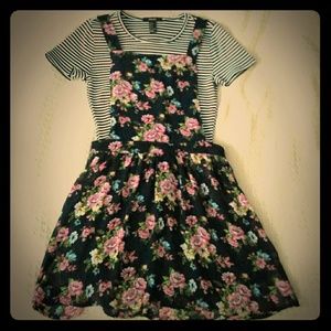 Overerall Dress Romper