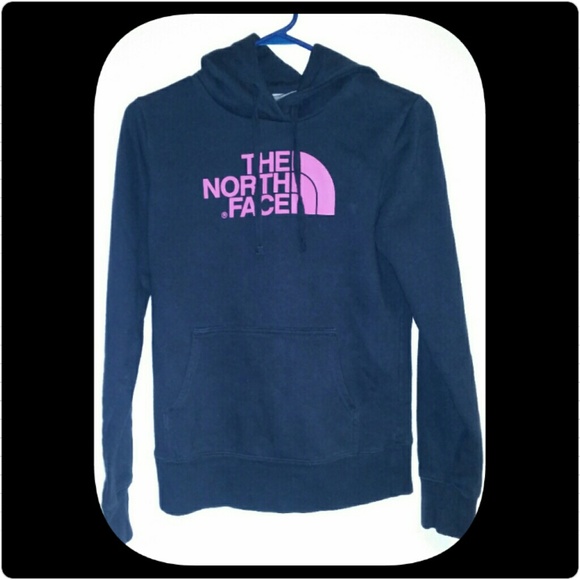 HOLD - The North Face Pink ribbon pullover hoodie
