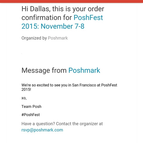 I'M HERE... POSHFEST 2015! EEEEE!!! x) - Picture 2 of 4