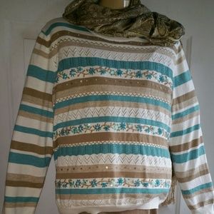 ALFRED DUNNER SWEATER