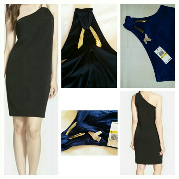 Michael Kors Metal Trim Jersey Evening Dress! - Picture 3 of 4