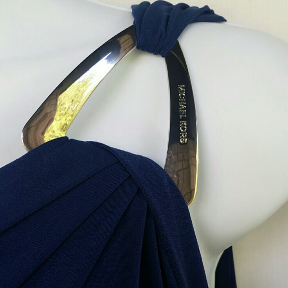 Michael Kors Metal Trim Jersey Evening Dress! - Picture 4 of 4