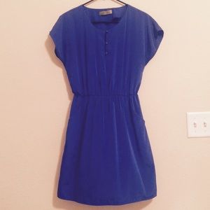 Royal blue dress