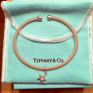 Tiffany's bracelet with star - silver