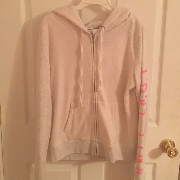 Victoria's Secret pink bling hoodie - Picture 3 of 4