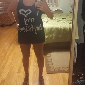Tops - I love my boyfriend tank Tops - I love my boyfriend tank