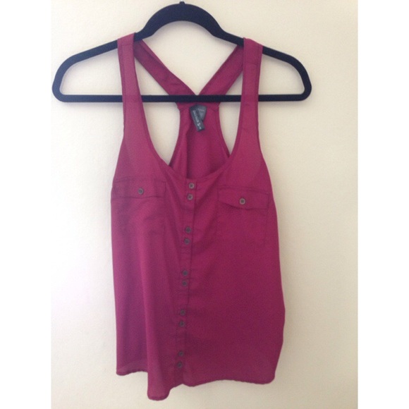 Brick red blouse