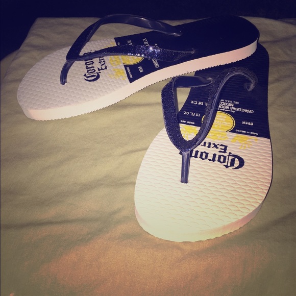 Corona extra flip flops