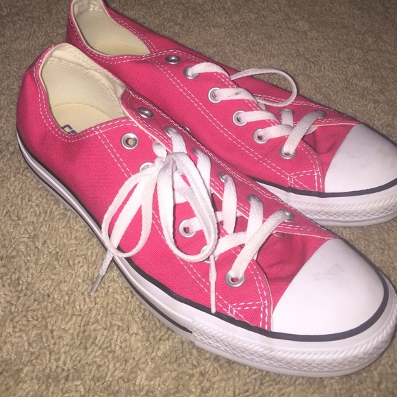 Hot pink Converse