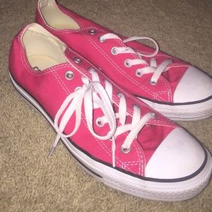Hot pink Converse