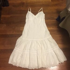 Gap white dress