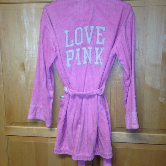 Victoria's Secret pink robe