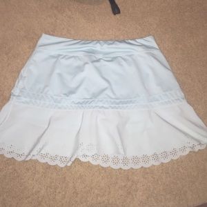 Light teal tennis/golf skirt