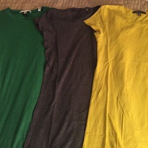 3 Vince t shirts