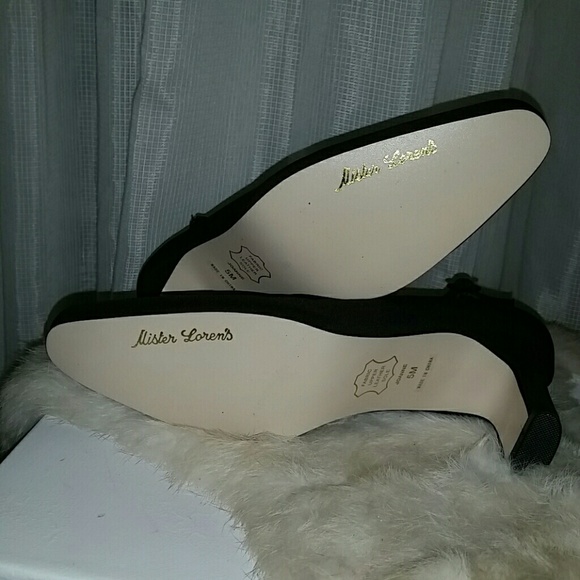 New Mister Loren black heel shoe - Picture 4 of 4