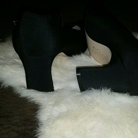 New Mister Loren black heel shoe - Picture 3 of 4