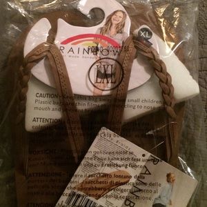 Brand New Rainbow leather sandals