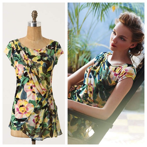 Anthro 'ALSTROEMERIA TEE' - Picture 1 of 4