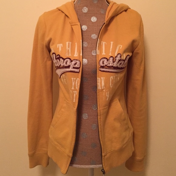 Aeropostale Yellow Hoodie