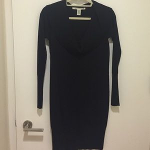 DVF sweater dress