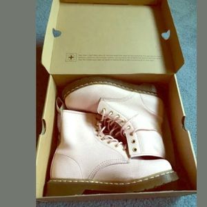 Pastel pink Doc Martens