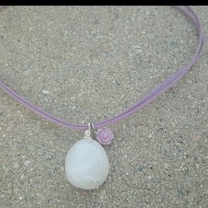 Lavender Quartz Choker