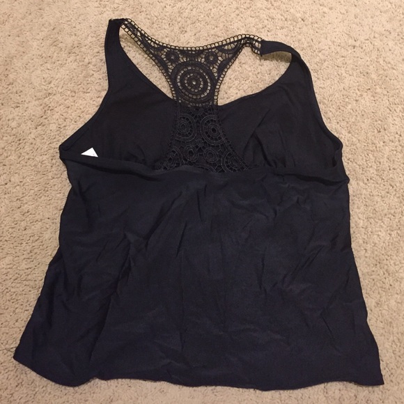 Black Tankini Top