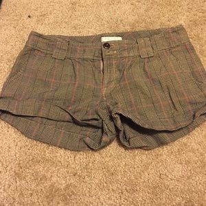 Plaid shorts