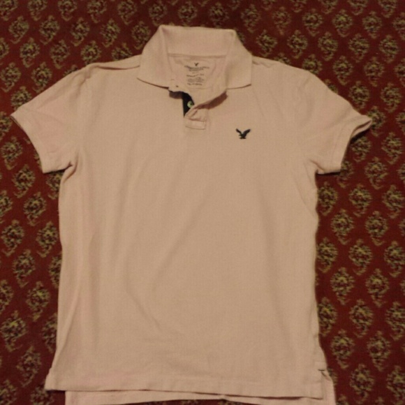 Pink men's American Eagle shirt