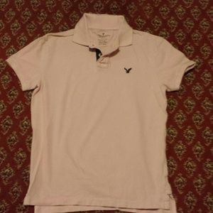 Pink men's American Eagle shirt