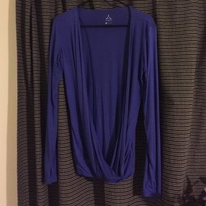 Yoga drape front top