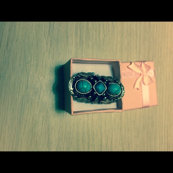 💙 Adjustable & Beautiful Turquoise Ring❤️ - Picture 2 of 2