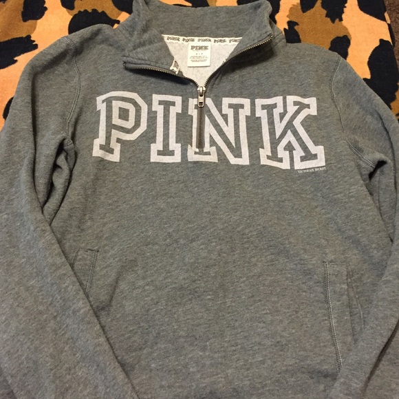 VS PINK half zip