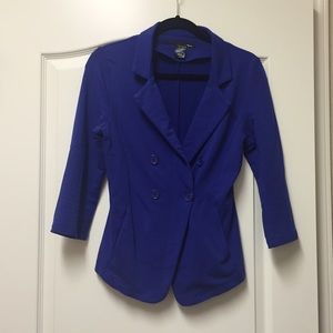 Cobalt blazer