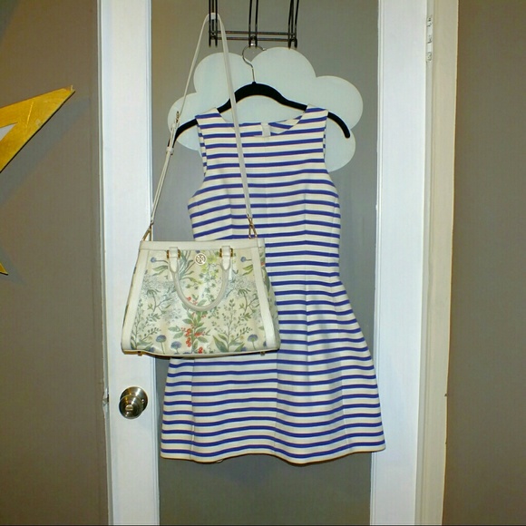 Blue and white striped nautical dress!