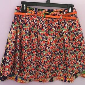 Two-Pack Floral Skirts