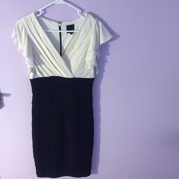 B&W dress
