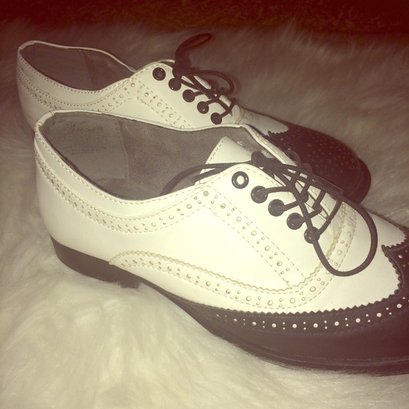 Black & White Oxfords