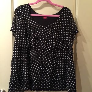 PRICE DROP 💖🙀Ruffled Polka Dot Blouse